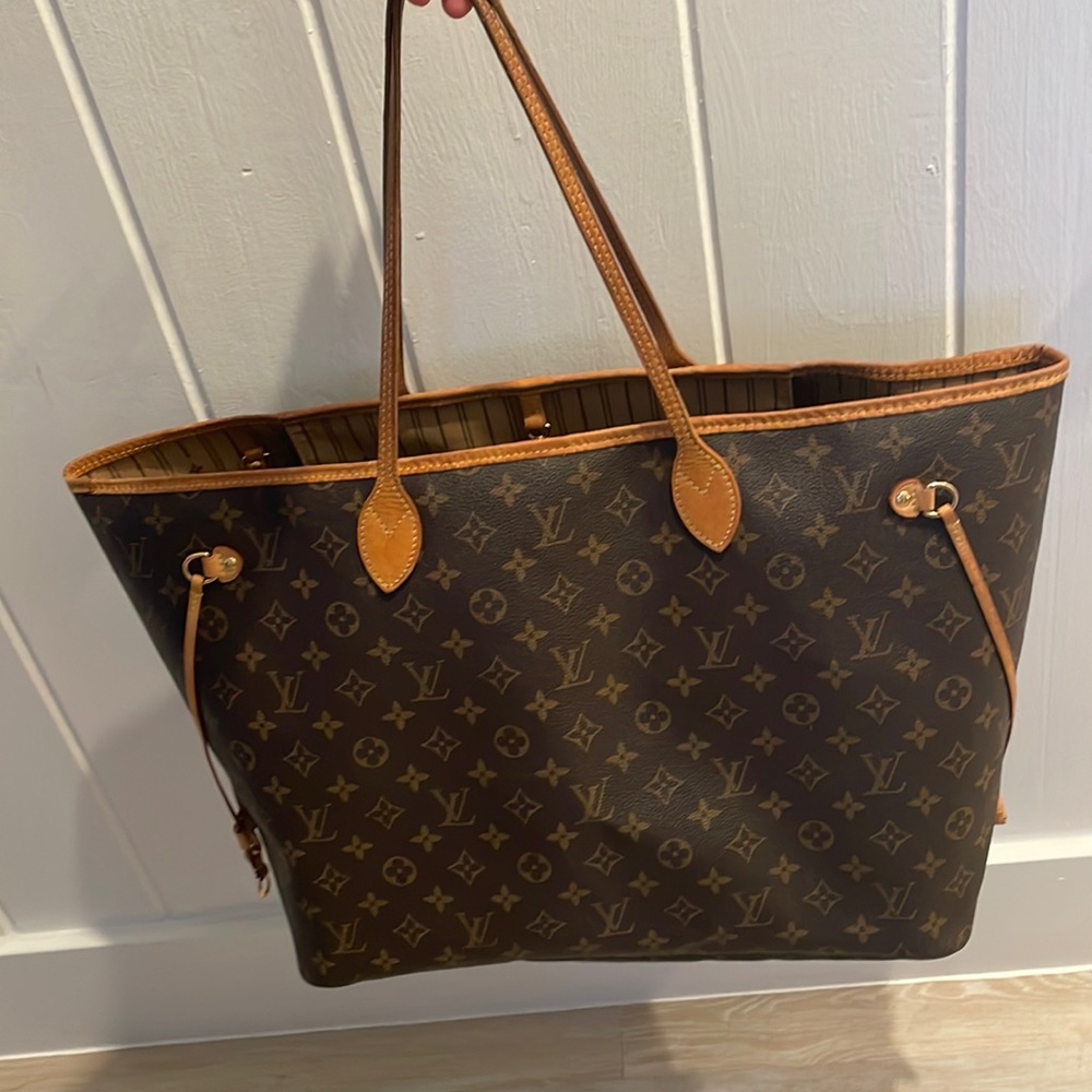 Authentic Louis Vuitton neverfull, large size